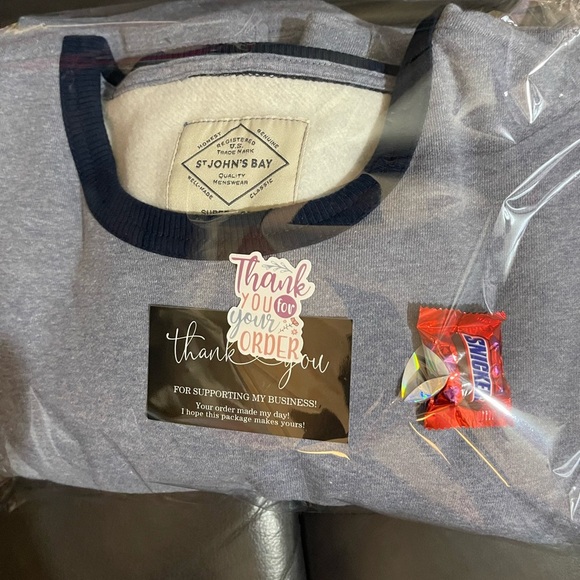 St. John's Bay Super Soft Men's casual long sleeve super soft inside NWT, XXL - Picture 6 of 8